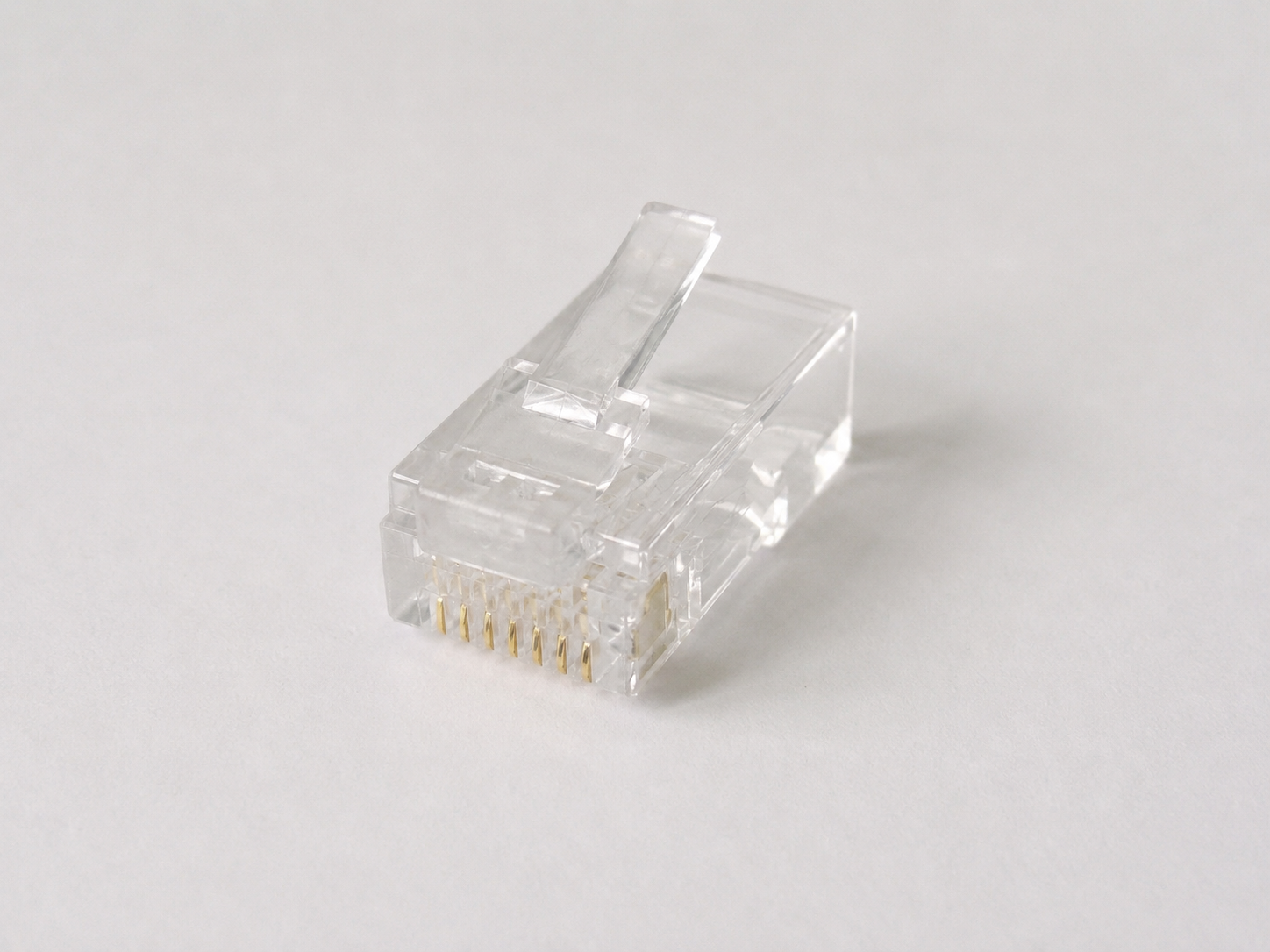 سوکت شبکه RJ45 شفاف میالن گذر